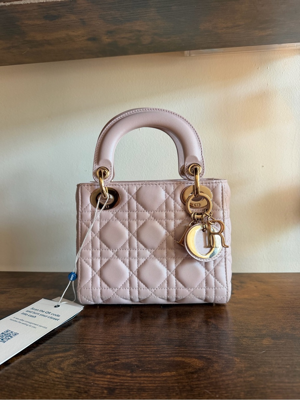 2022 Mini Lady Dior in pink